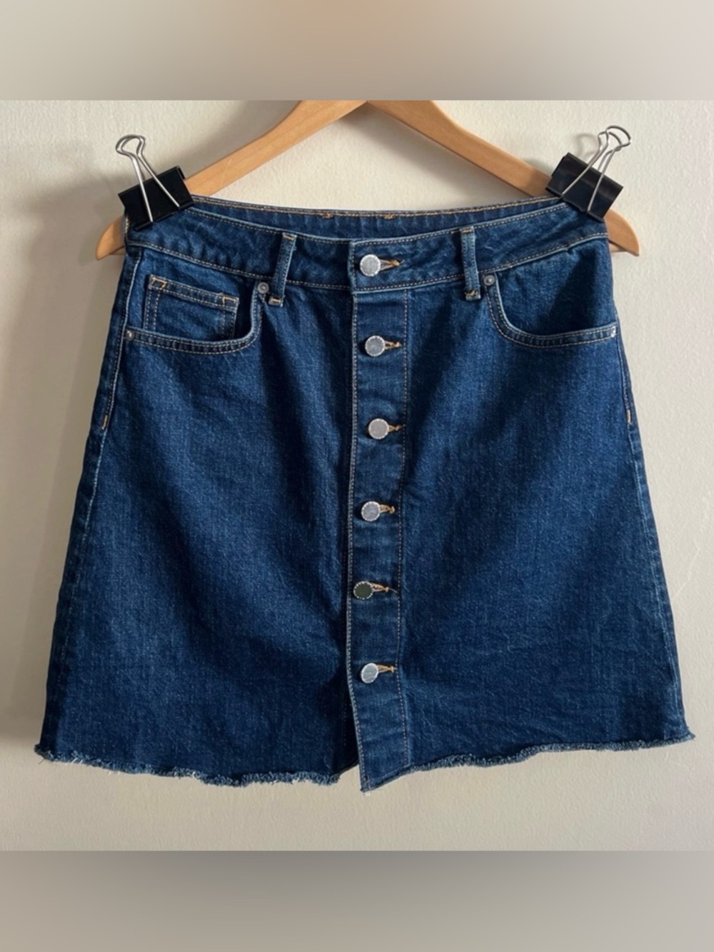 H&M Blue Denim Skirt